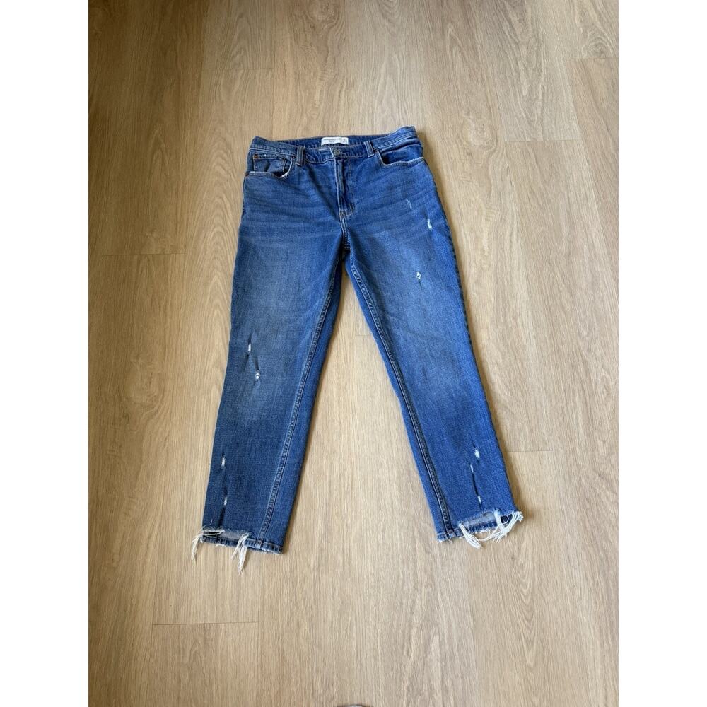 ABERCROMBIE & FITCH Jeans Women's 28 Short Skinny Ankle Distressed NEW $79